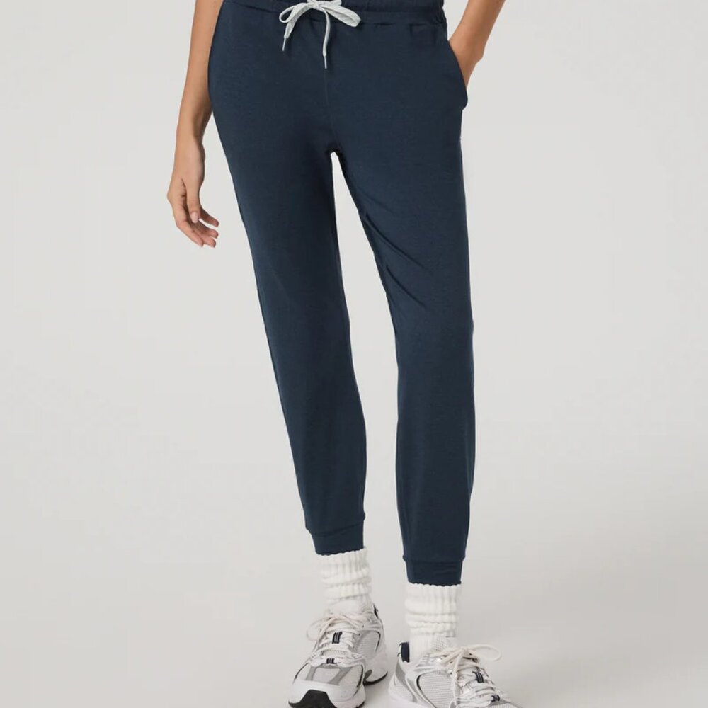 Vuori Performance Joggers Large Navy Drawstring Athletic Pants